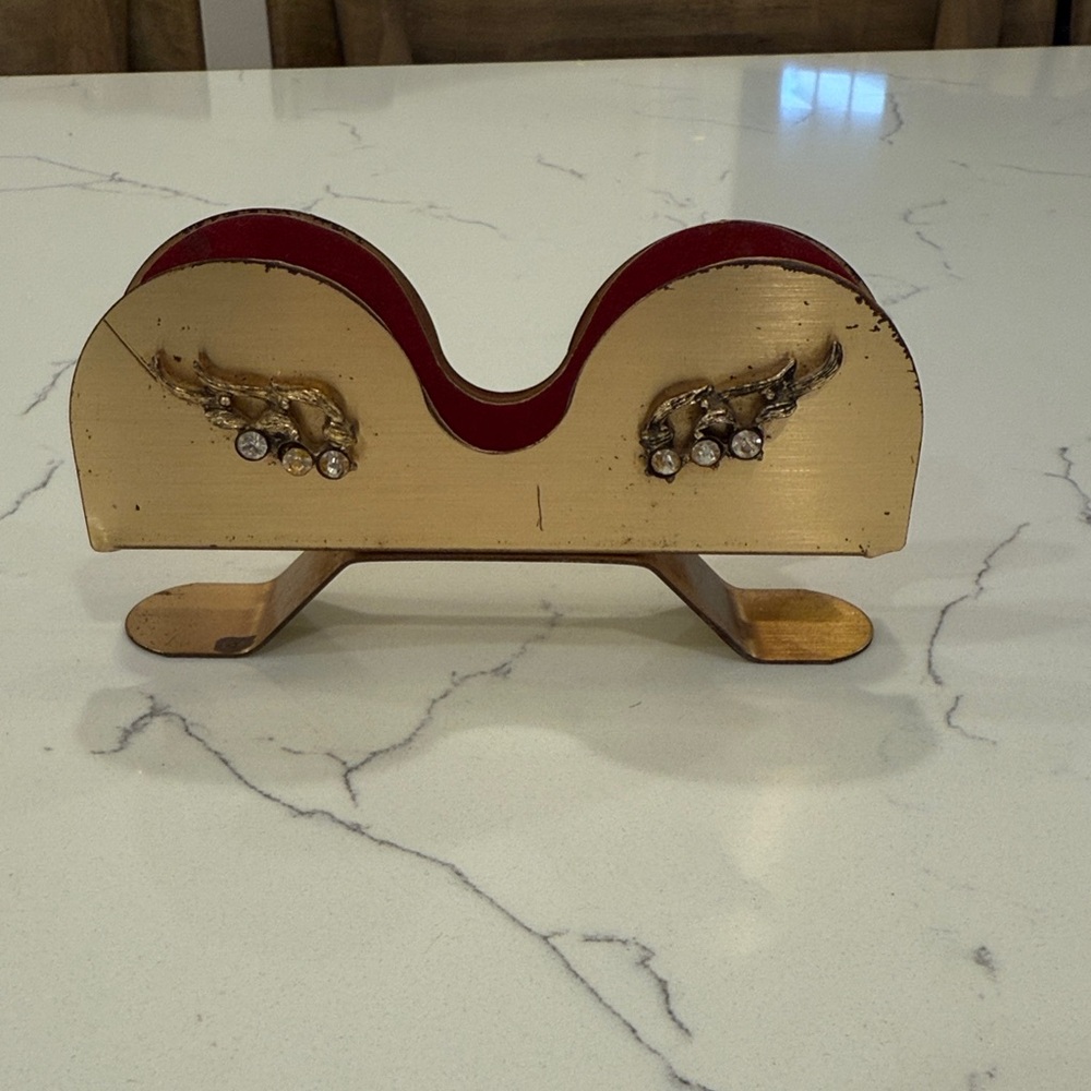 Vintage mail/glasses holder